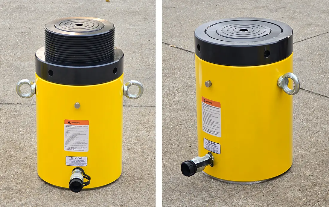 CLL Series Cylinder, Single Acting Lock Nut Hydraulic Cylinder