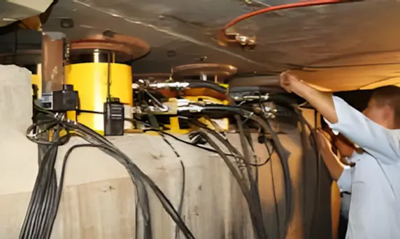 BRC Series Pull Hydraulic Cylinder Application