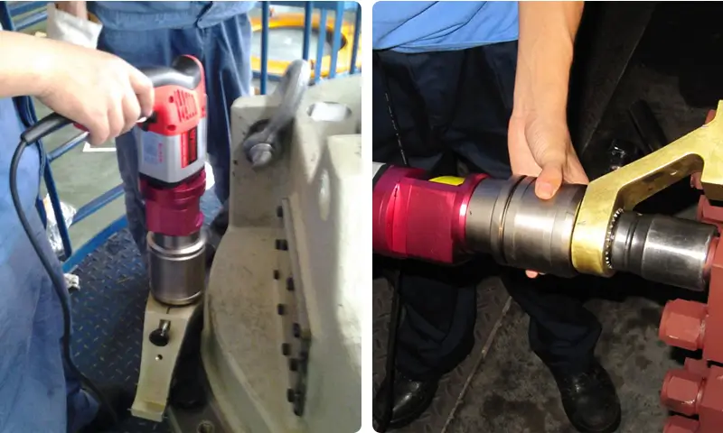 Digital Electric Torque Wrench application
